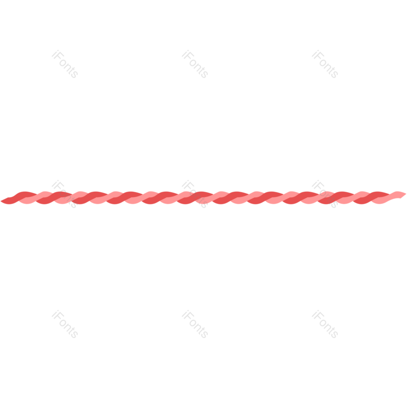 线条图片,简约元素,彩色PNG,分隔线免抠素材